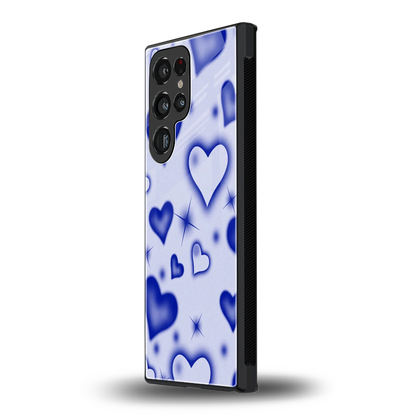Celestial Hearts samsung galaxy s24 ultra mobile cover | shockproof glass phone case