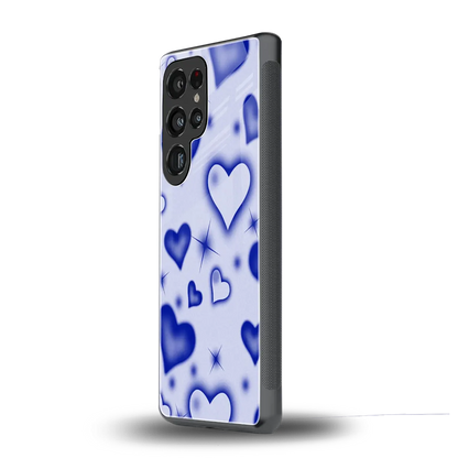 Celestial Hearts samsung galaxy s25 ultra mobile cover | shockproof glass phone case