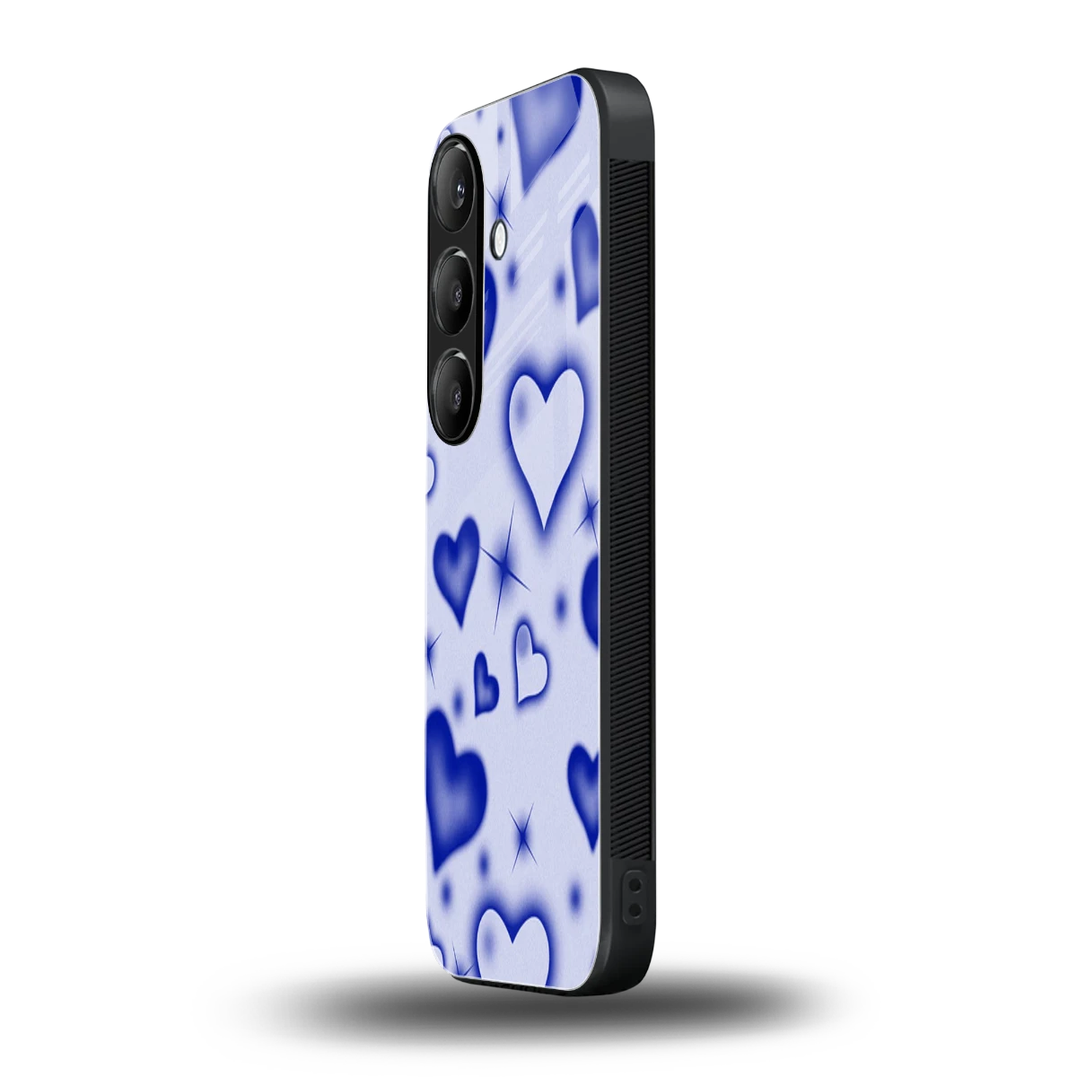 Celestial Hearts samsung galaxy s24 plus mobile cover | shockproof glass phone case