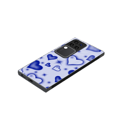 Celestial Hearts stylish phone case forvivo v30 pro | glossy glass and slim fit