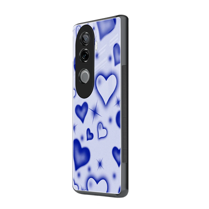 Celestial Hearts vivo v40e mobile cover | shockproof glass phone case