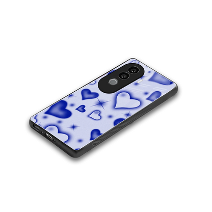 Celestial Hearts stylish phone case for vivo v40e | glossy glass and slim fit