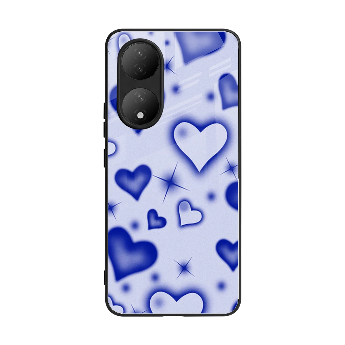 Celestial Hearts back phone cover | glass case for Vivo-y100