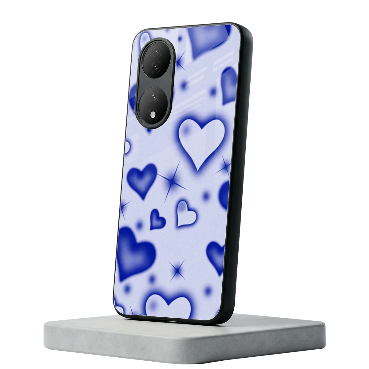 Celestial Hearts Vivo-y100 mobile cover | shockproof glass phone case