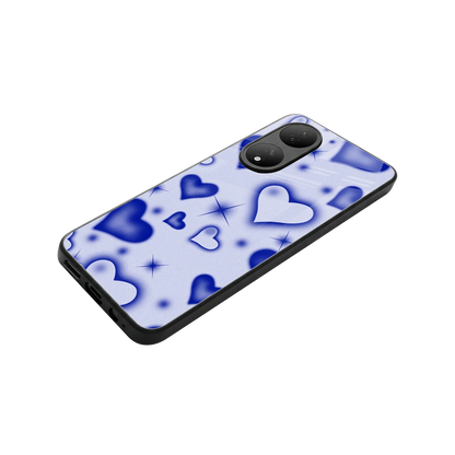 Celestial Hearts stylish phone case for Vivo-y100 | glossy glass and slim fit