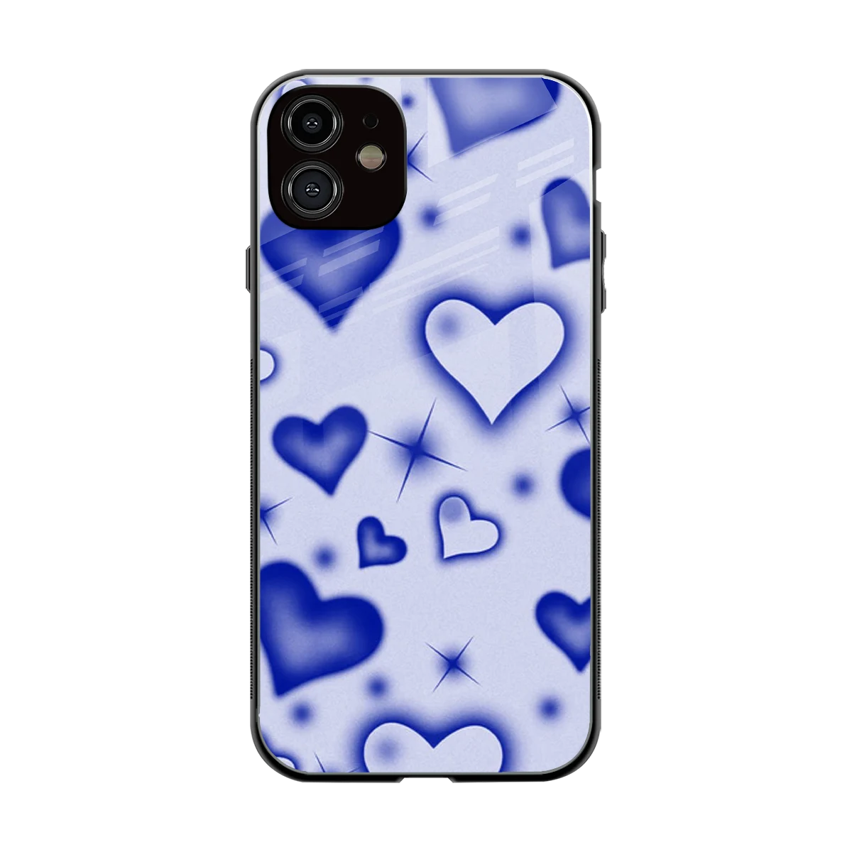 Celestial Hearts back phone cover | glass case for iphone 11