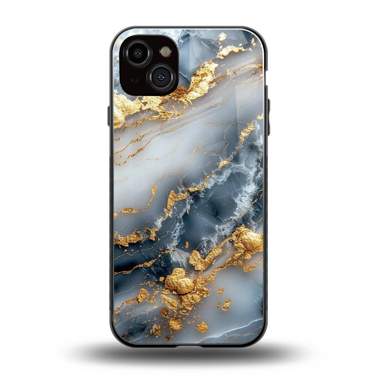 Celestial Marble back phone cover | glass case for iphone 14 plus