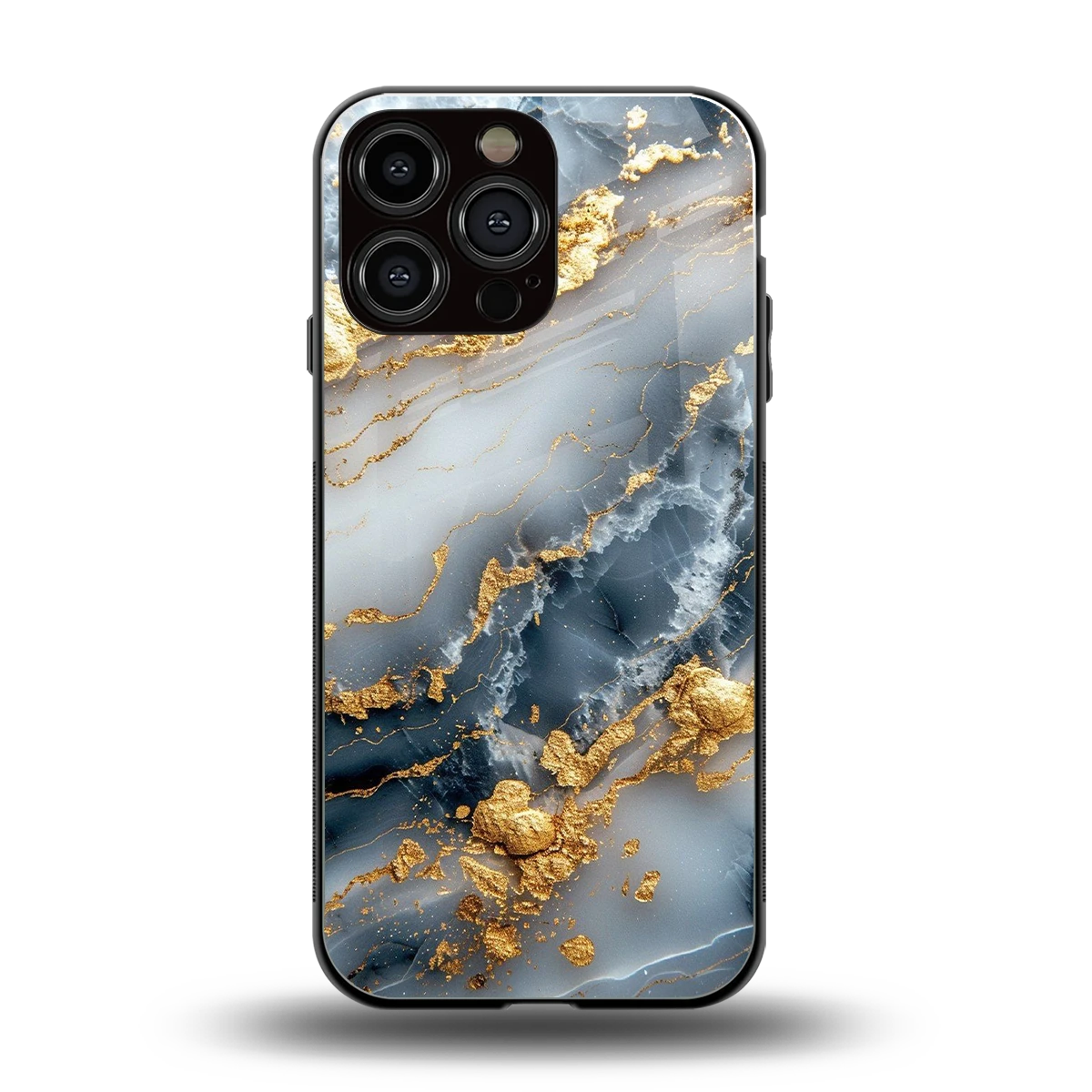 Celestial Marble back phone cover | glass case for iphone 15 pro max