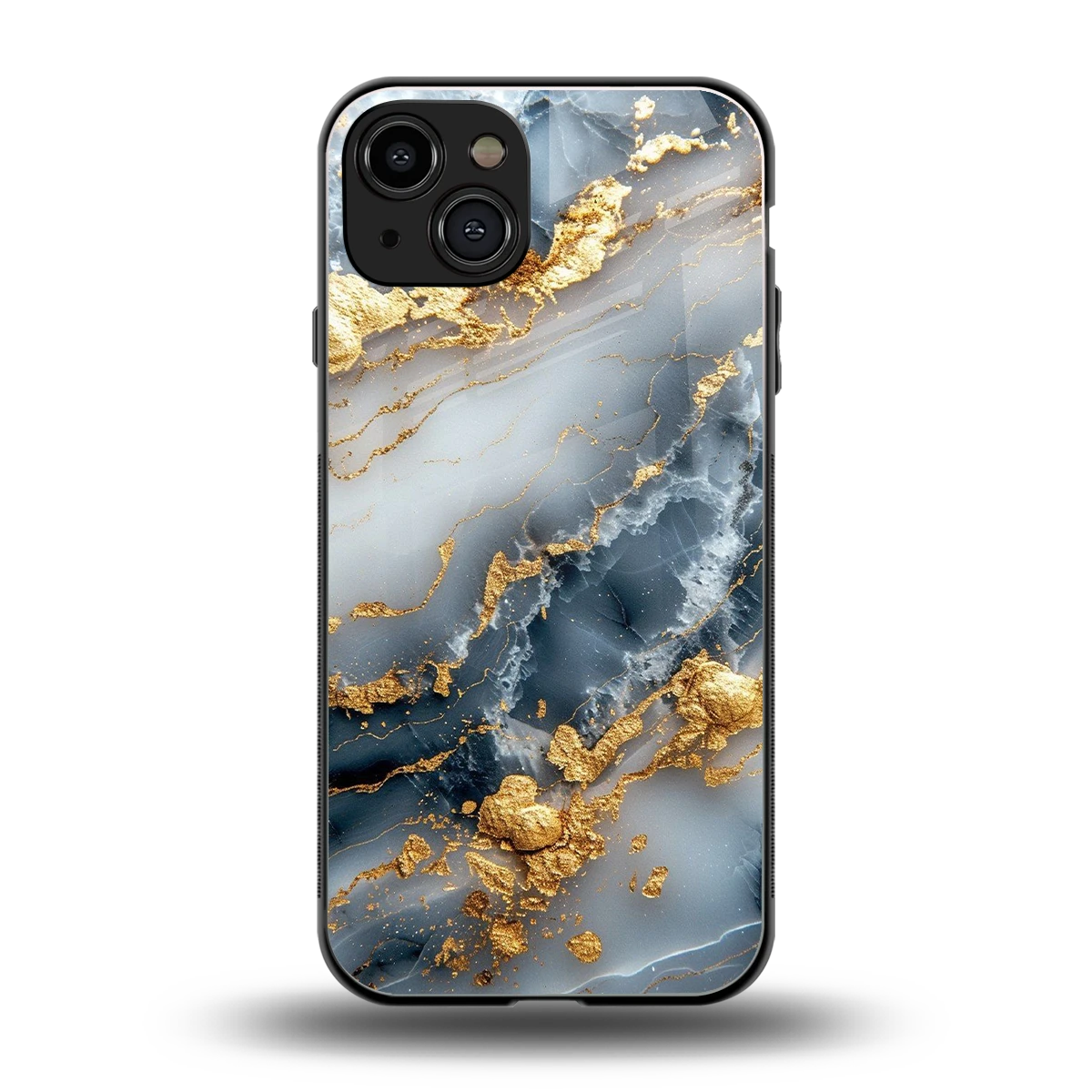 Celestial Marble back phone cover | glass case for iphone 15
