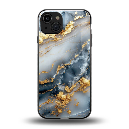 Celestial Marble back phone cover | glass case for iphone 15
