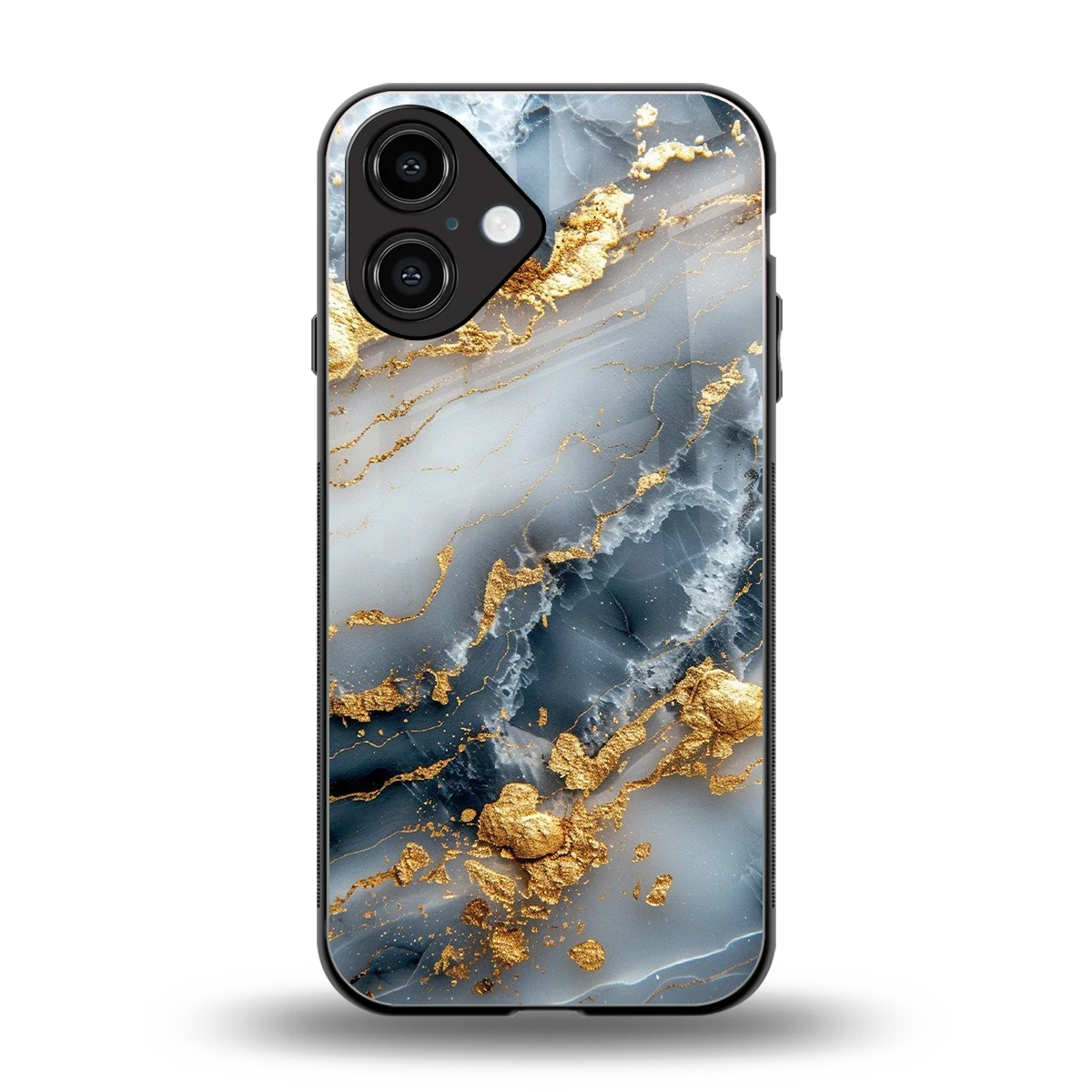 Celestial Marble back phone cover | glass case for iphone 16