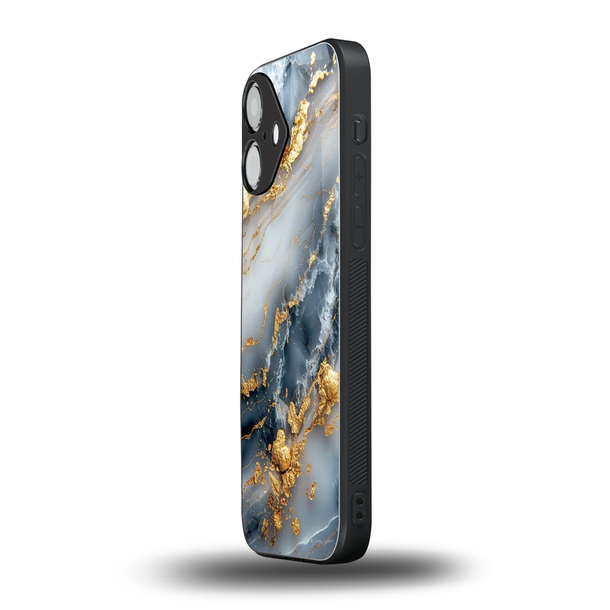 Celestial Marble iPhone 16 mobile cover | shockproof glass phone case