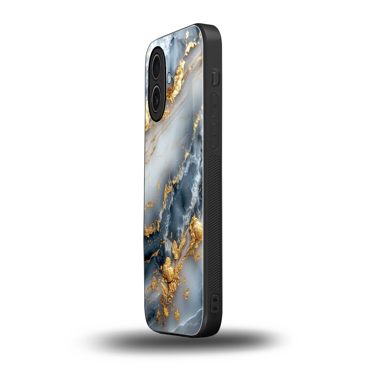 Celestial Marble iphone 17 mobile cover | shockproof glass phone case