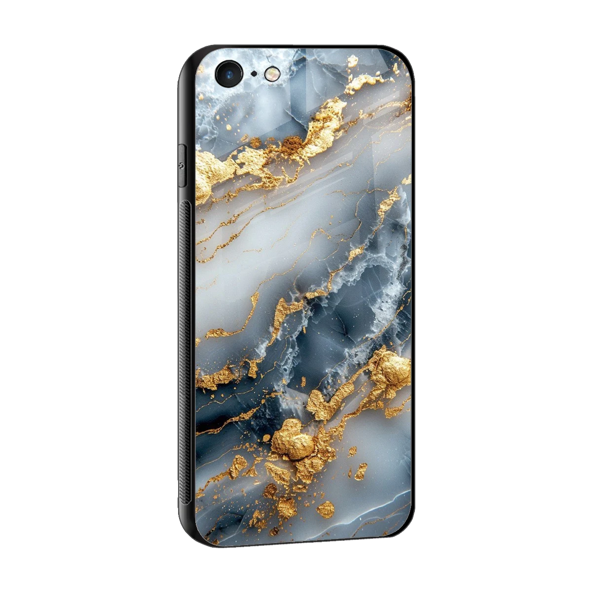 Celestial Marble sleek iphone 6s plus cover with tempered glass back and TPU edges
