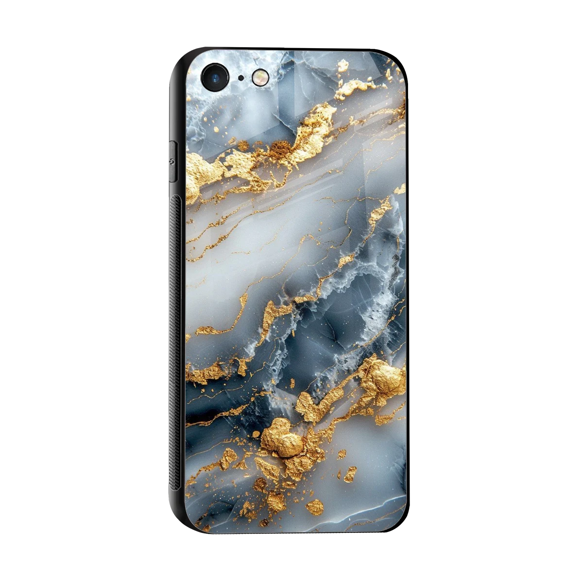 Celestial Marble sleek iphone 7 cover with tempered glass back and TPU edges