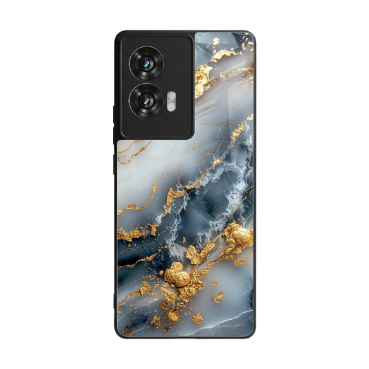 Celestial Marble back phone cover | glass case for motorola edge 50 fusion