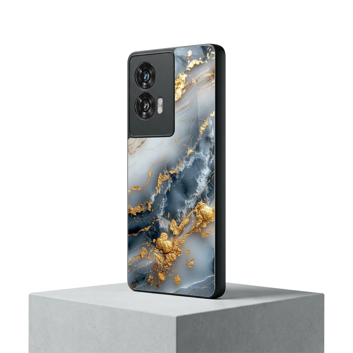 Celestial Marble motorola edge 50 fusion mobile cover | shockproof glass phone case