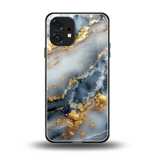 Celestial Marble back phone cover | glass case for nothing phone 1