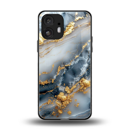 Celestial Marble back phone cover | glass case for nothing phone 2