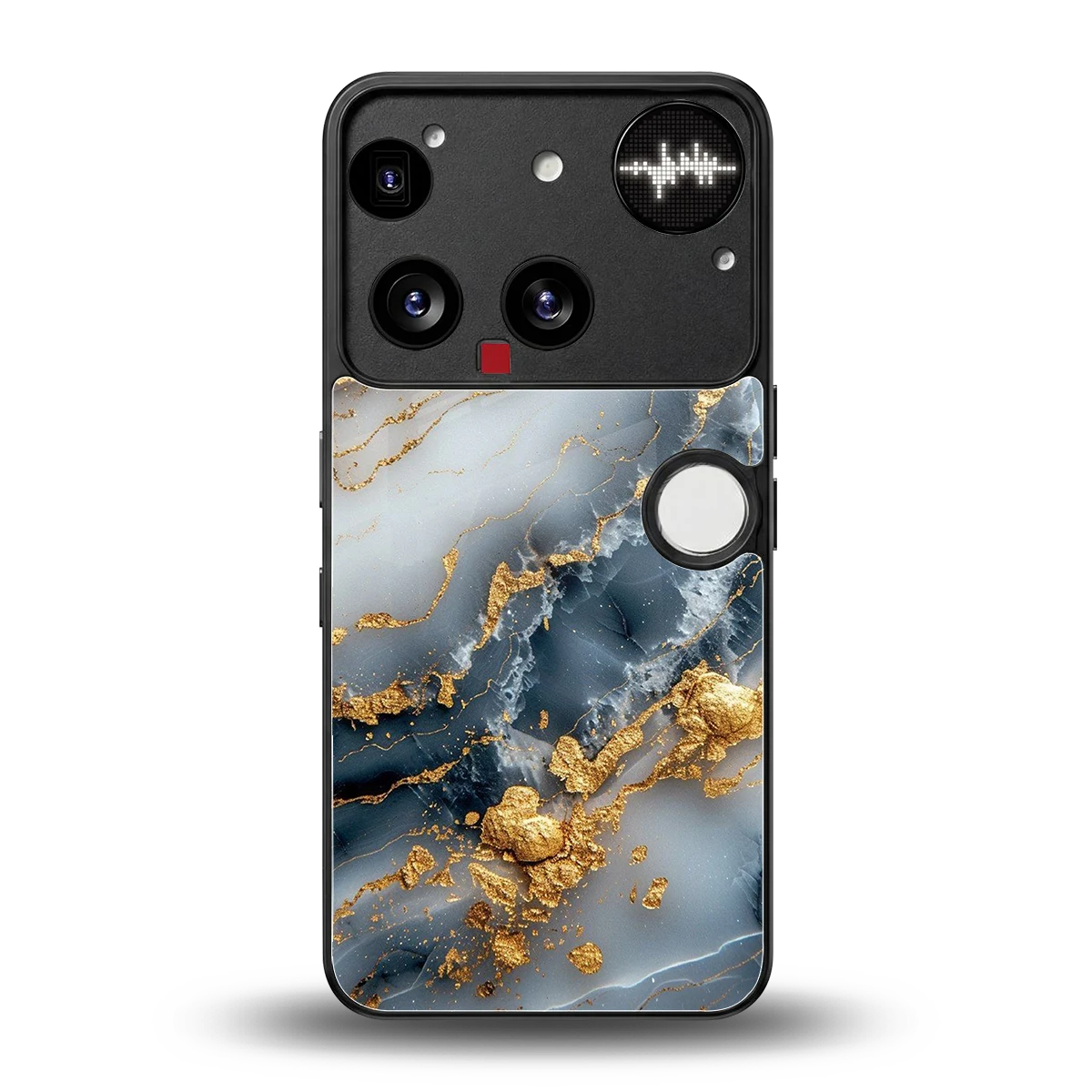 Celestial Marble back phone cover | glass case for nothing phone 3