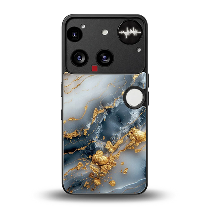 Celestial Marble back phone cover | glass case for nothing phone 3