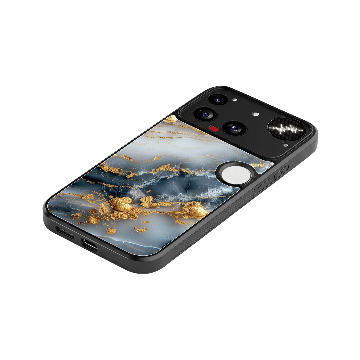 Celestial Marble stylish phone case for nothing phone 3 | glossy glass and slim fit