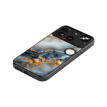 Celestial Marble stylish phone case for nothing phone 3 | glossy glass and slim fit
