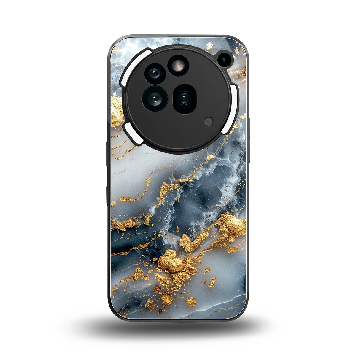 Celestial Marble back phone cover | glass case for nothing phone 3a pro