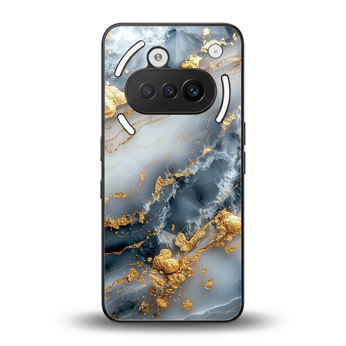 Celestial Marble back phone cover | glass case for nothing phone 3a