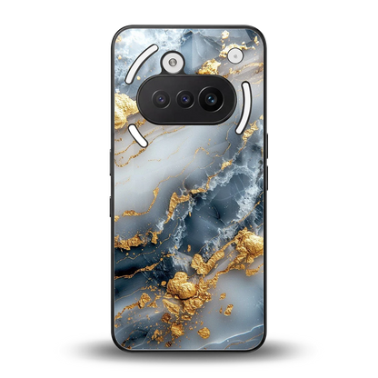 Celestial Marble back phone cover | glass case for nothing phone 3a