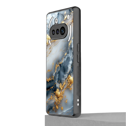 Celestial Marble nothing phone 3a mobile cover | shockproof glass phone case