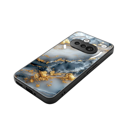 Celestial Marble stylish phone case for nothing phone 3a | glossy glass and slim fit