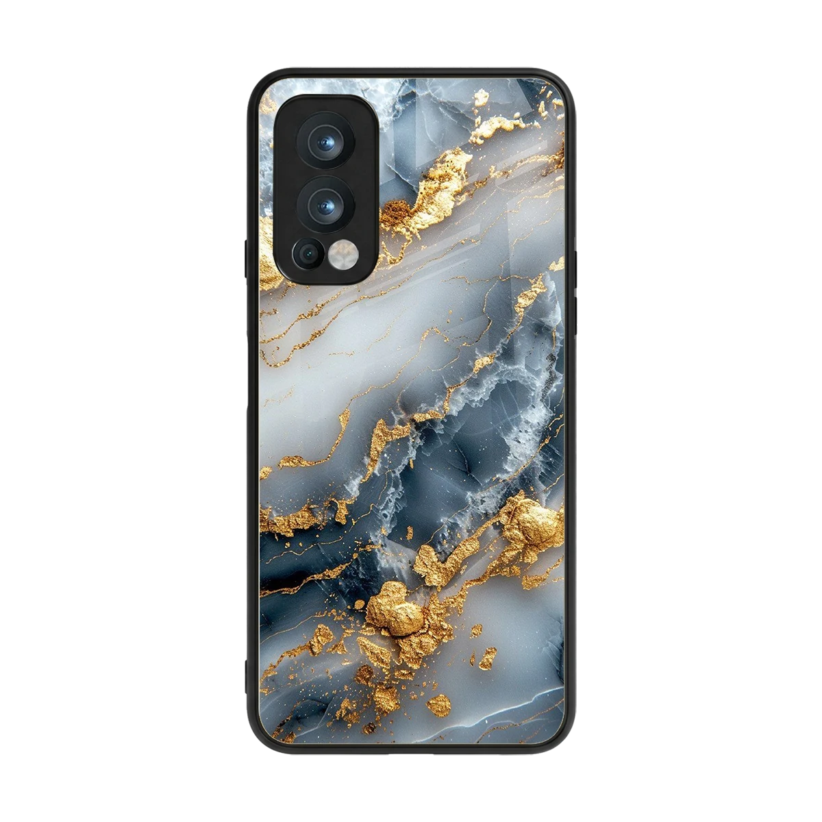 Celestial Marble back phone cover | glass case for oneplus nord 2