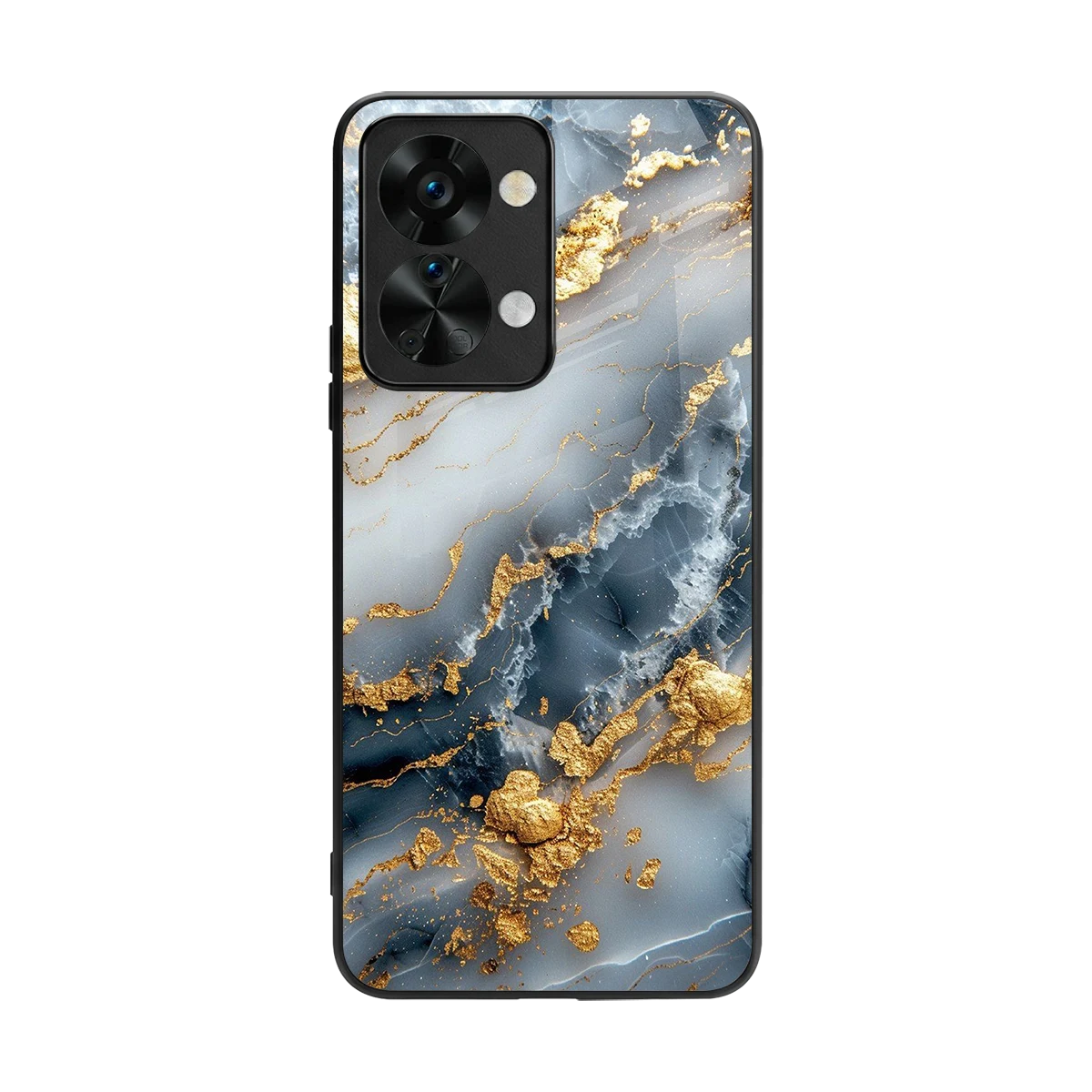 Celestial Marble back phone cover | glass case for oneplus nord 2t