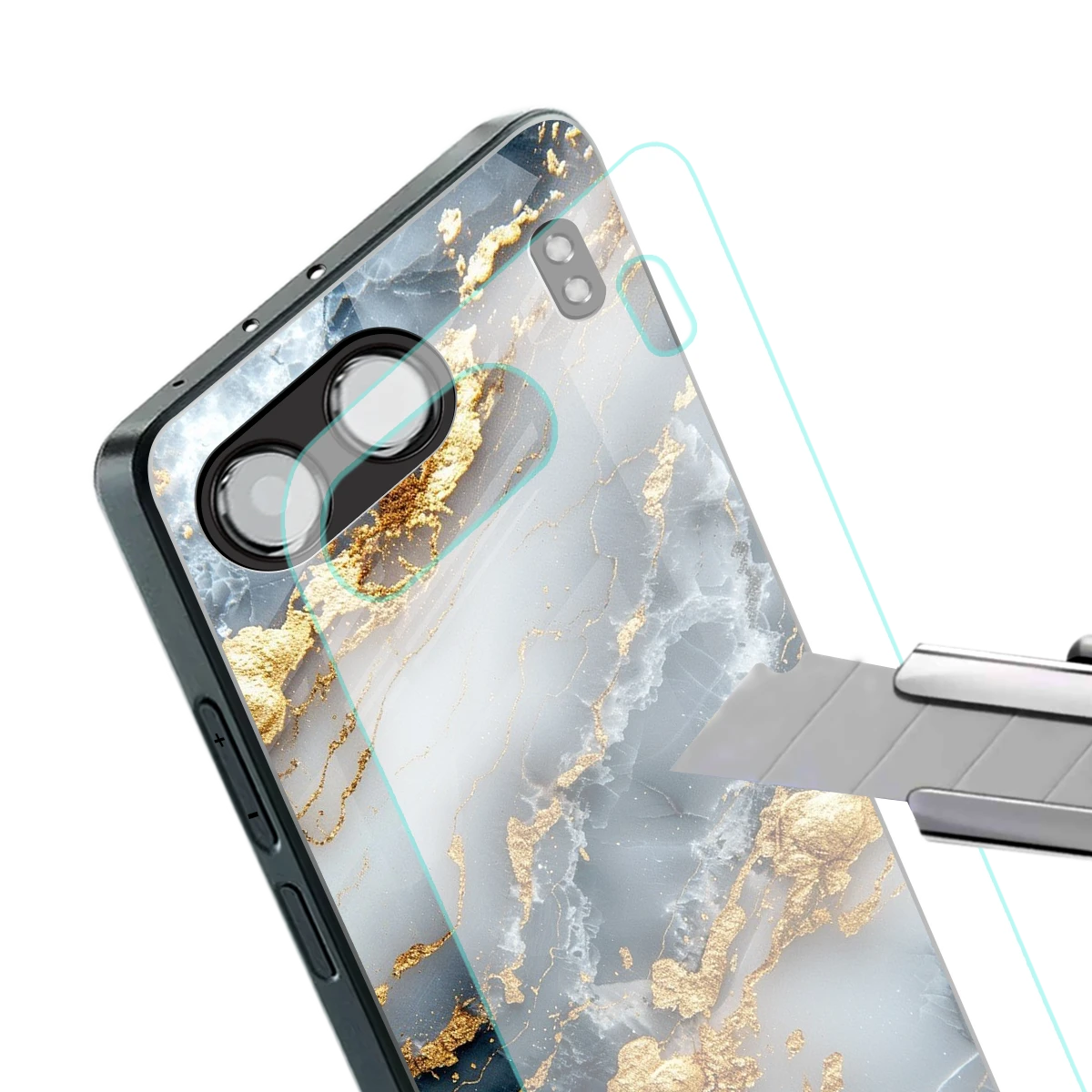 Celestial Marble stylish phone case for oneplus nord 4 | glossy glass and slim fit