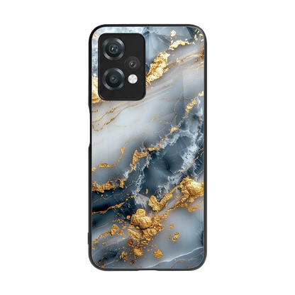 Celestial Marble back phone cover | glass case for oneplus nord ce 2 lite
