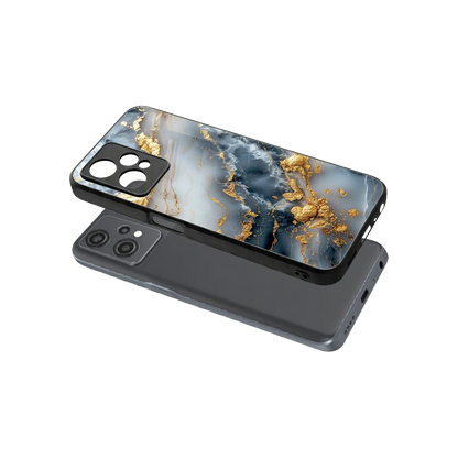Celestial Marble sleek oneplus nord ce 2 lite cover with tempered glass back and TPU edges