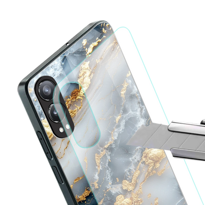 Celestial Marble stylish phone case for oneplus nord ce 4 lite | glossy glass and slim fit