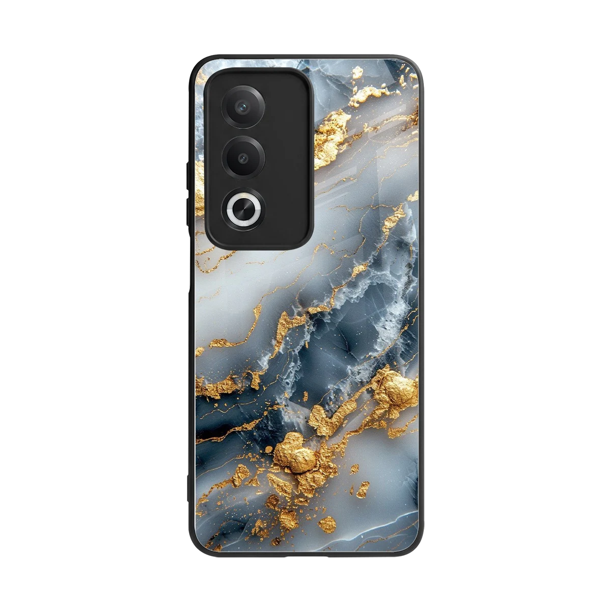 Celestial Marble back phone cover | glass case for oppo a3 pro