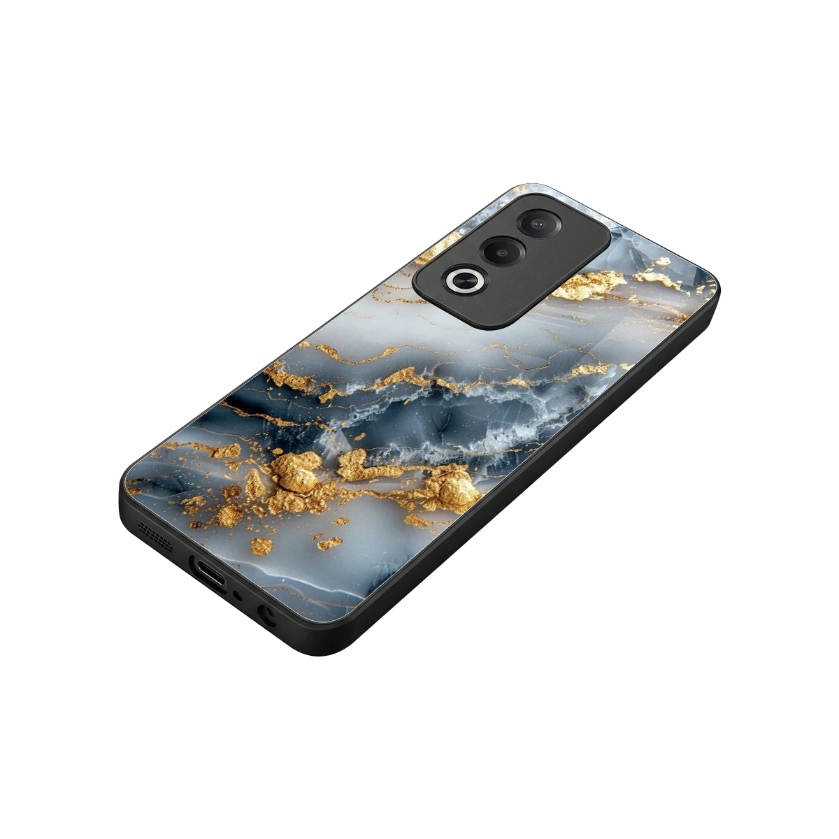 Celestial Marble stylish phone case for oppo a3 pro | glossy glass and slim fit