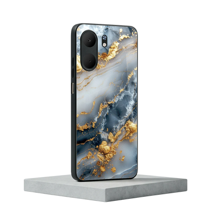 Celestial Marble oppo a5x 5g mobile cover | shockproof glass phone case