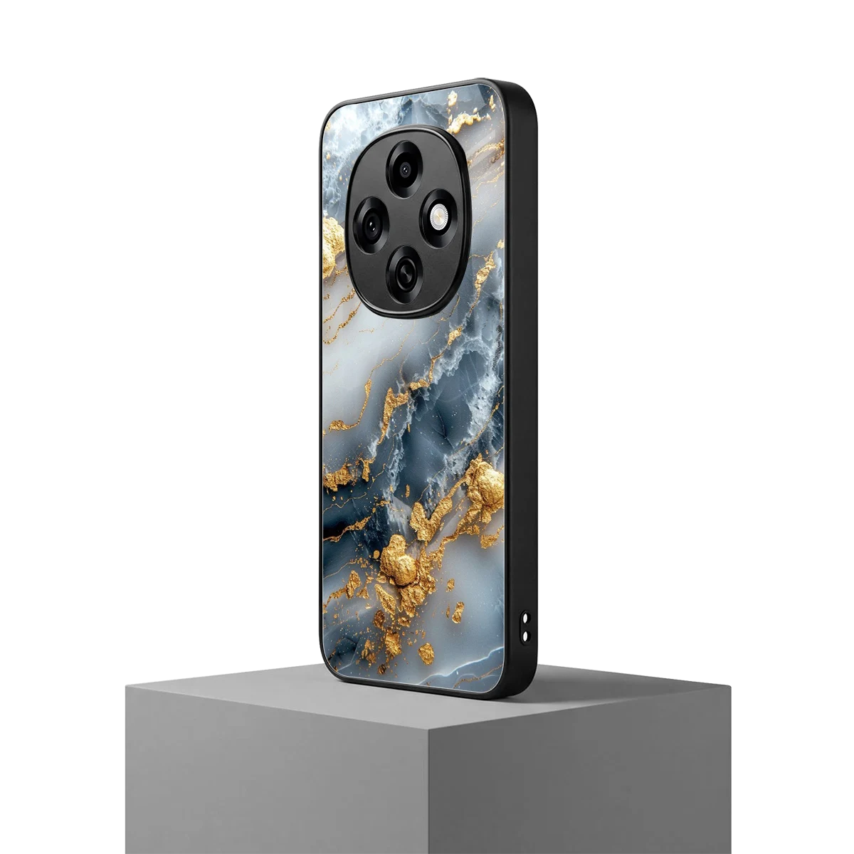 Celestial Marble oppo f31 pro 5g mobile cover | shockproof glass phone case
