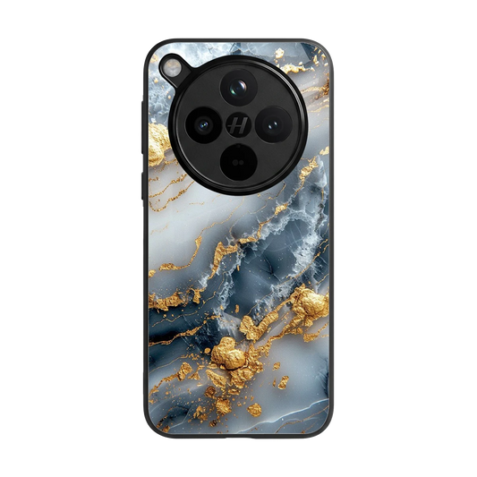 Celestial Marble back phone cover | glass case for oppo find x8
