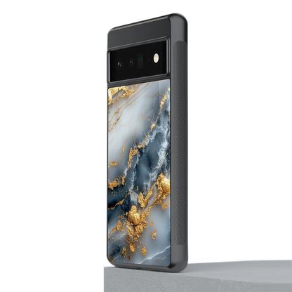 Celestial Marble stylish phone case for google pixel 6 pro | glossy glass and slim fit