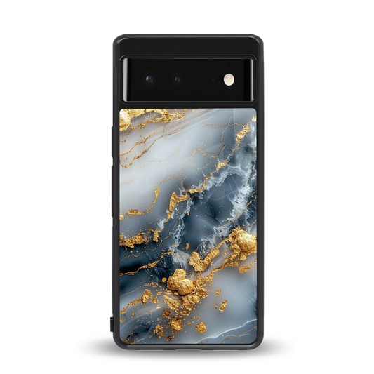 Celestial Marble back phone cover | glass case for google pixel 6a