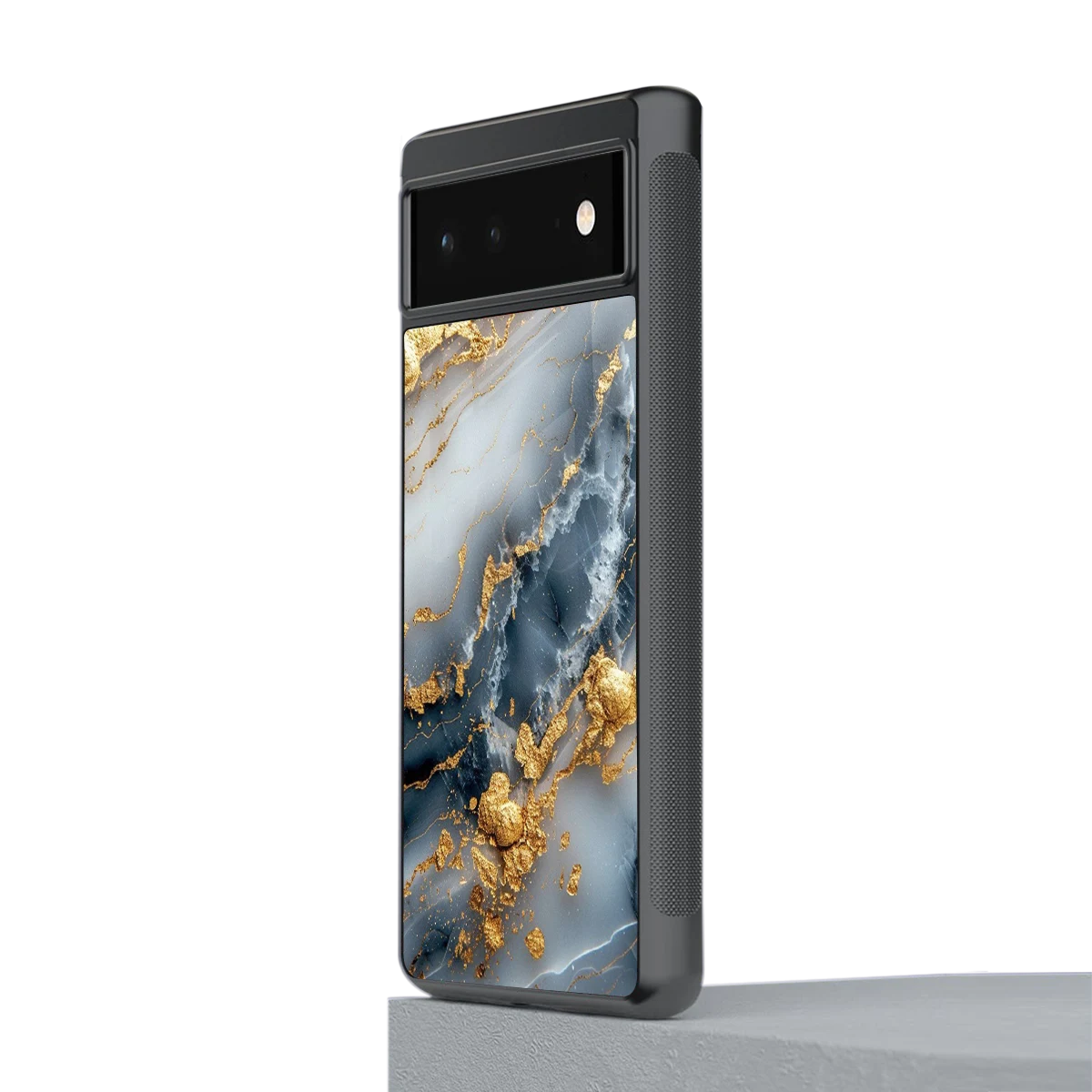 Celestial Marble stylish phone case for google pixel 6a | glossy glass and slim fit
