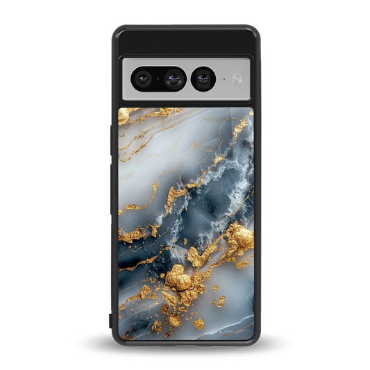 Celestial Marble back phone cover | glass case for google pixel 7 pro
