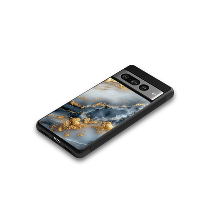Celestial Marble google pixel 7 pro mobile cover | shockproof glass phone case