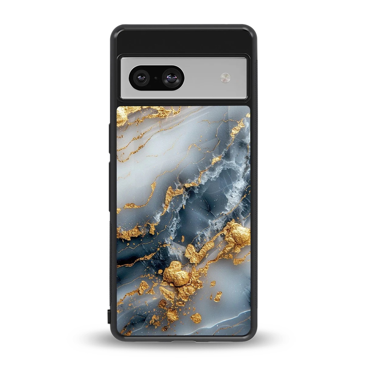 Celestial Marble back phone cover | glass case for google pixel 7a
