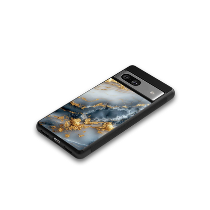 Celestial Marble google pixel 7a mobile cover | shockproof glass phone case